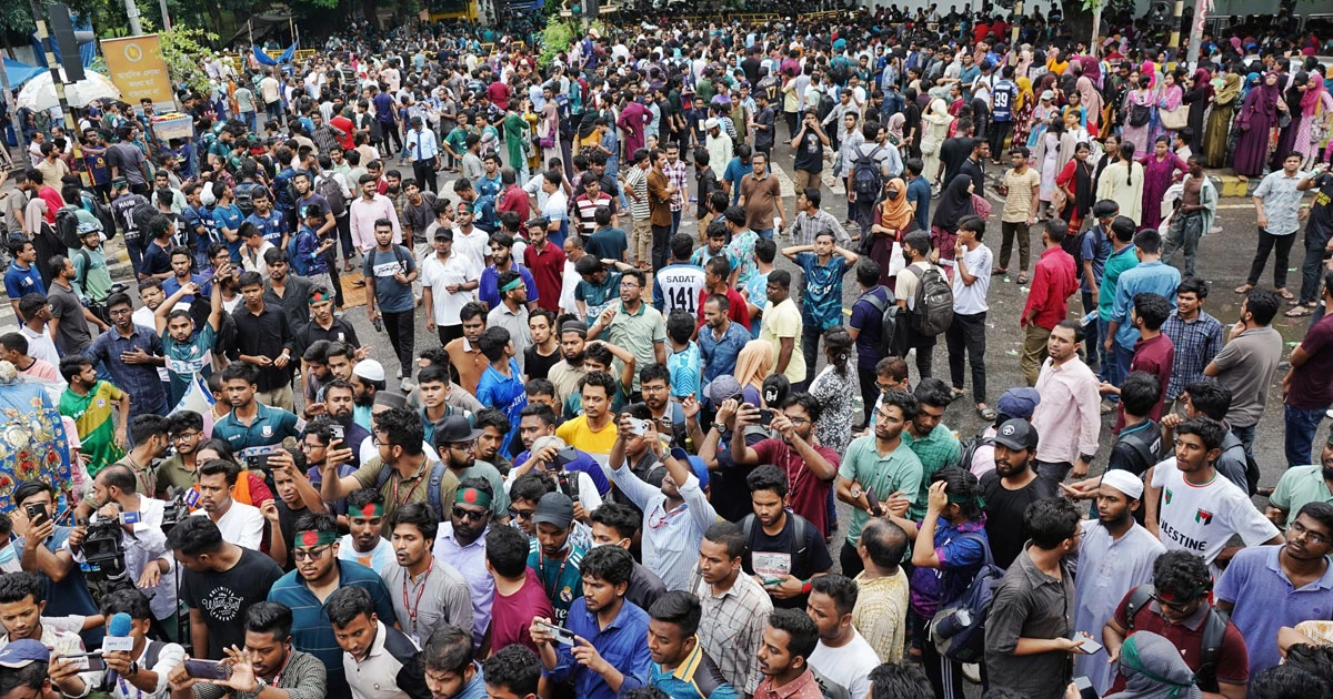 আজও আন্দোলনে শামিল সাবেক জবিয়ানরা