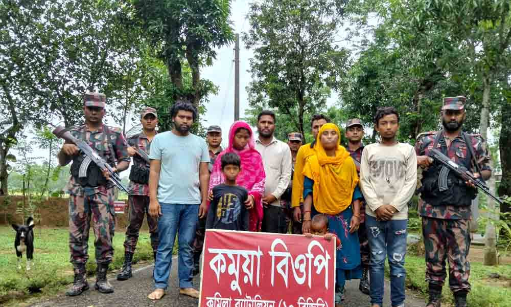 কুমিল্লা ও ফেনী সীমান্তে ৫২ জনকে পুশইন করল বিএসএফ