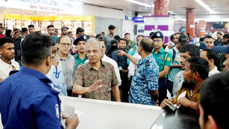 স্যুট পইরা আইলে ছাইড়া দিও না, খেয়াল রাইখঃ স্বরাষ্ট্র উপদেষ্টা
