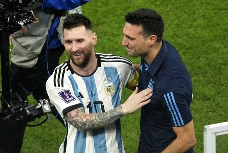 মেসির অবসর জল্পনা নিয়ে মুখ খুললেন স্কালোনি