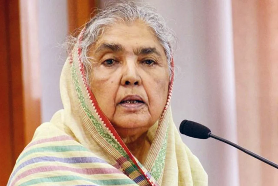 শেখ হাসিনা এসেছিলেন বলেই আমরা গণতন্ত্র ফিরে পেয়েছি : মতিয়া চৌধুরী