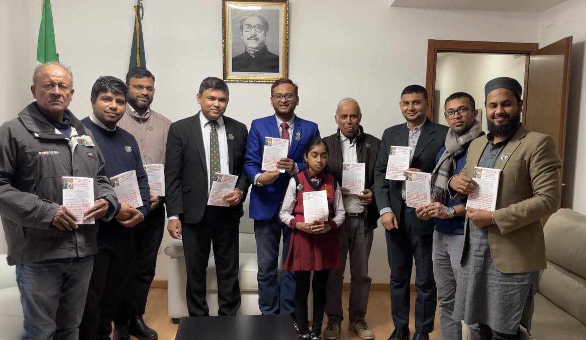 ইতালিতে মুক্তিযুদ্ধ নিয়ে প্রবাসীদের আবেগময় ‘বিজয় ফুল’ কর্মসূচি