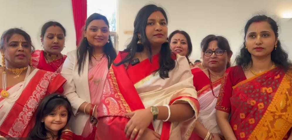 ইতালিতে বাংলাদেশি সনাতন ধর্মাবলম্বীদের সরস্বতী পূজা উদযাপন