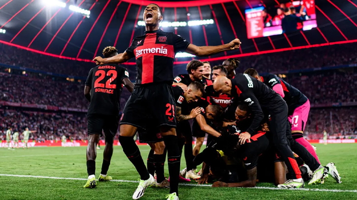 বায়ার্নকে উড়িয়ে শিরোপার পথে এগিয়ে লেভারকুসেন