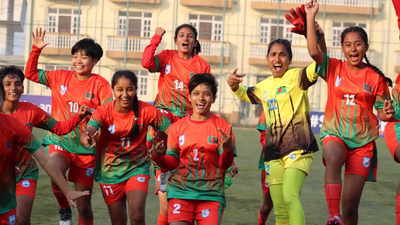 সাফ অনূর্ধ্ব-১৬ চ্যাম্পিয়নশিপ : ভারতকে হারিয়ে চ্যাম্পিয়ন বাংলাদেশ