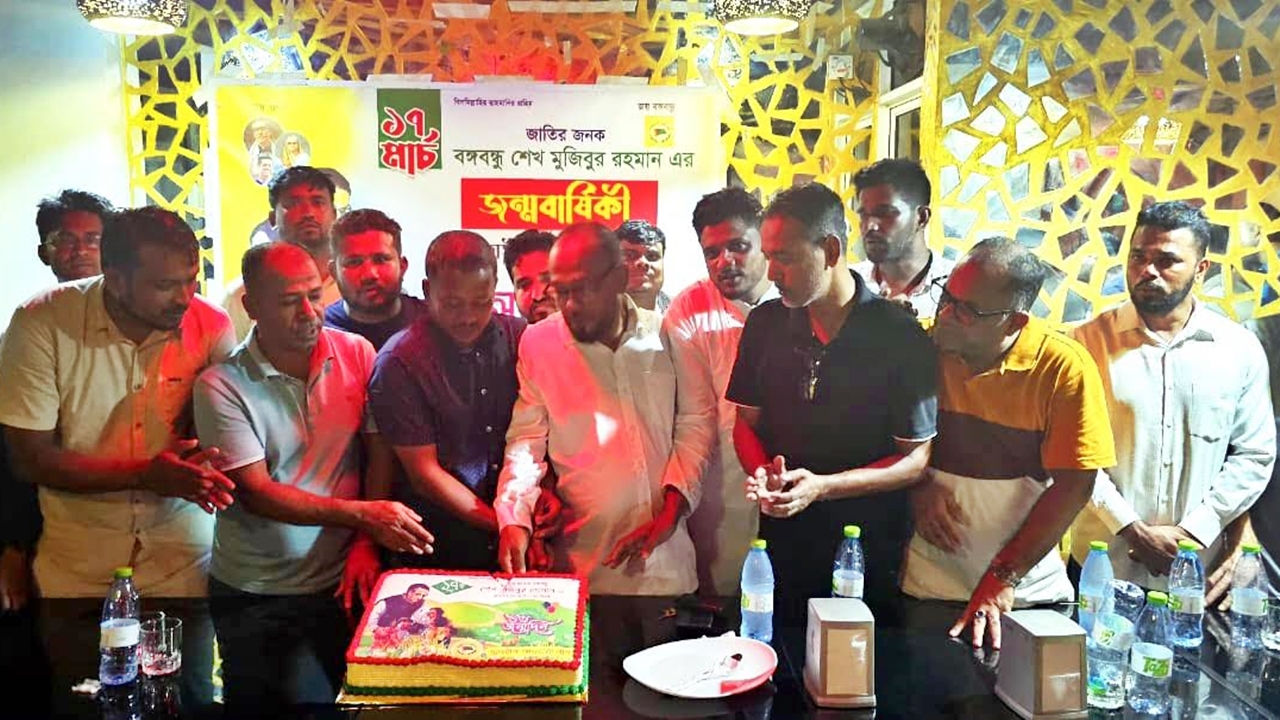 বঙ্গবন্ধুর ১০৪তম জন্মদিন উদ্‌যাপন করল মালদ্বীপ আ.লীগ