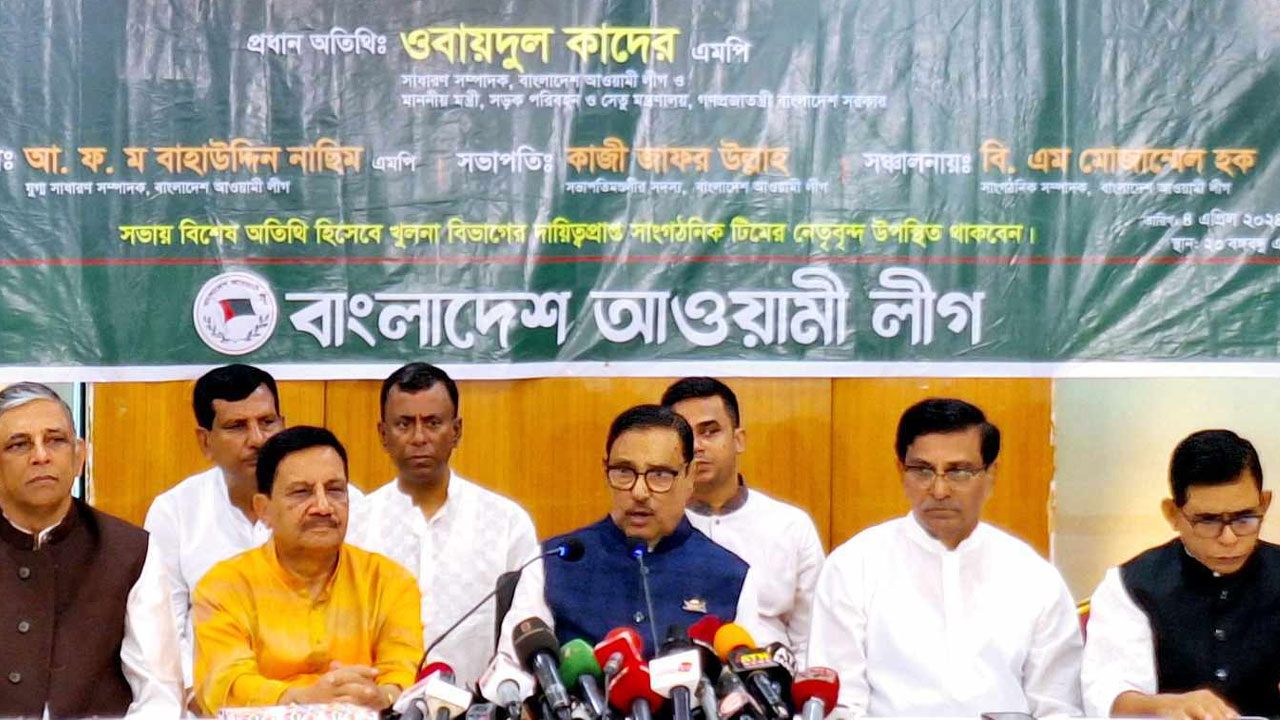 দলের মধ্যে কেউ ‘ফ্রি স্টাইল’ করলে শাস্তি পেতেই হবে: ওবায়দুল কাদের