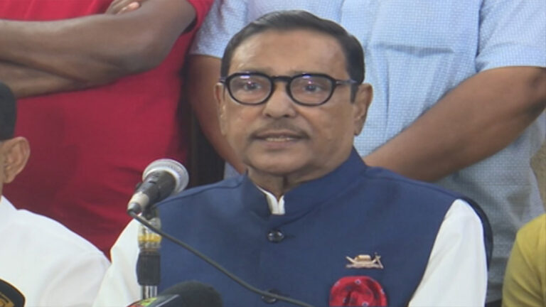 কুকি চিন নিয়ে শক্ত অবস্থানে সরকার: ওবায়দুল কাদের