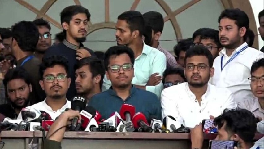 ডাকসুর জয় ‌‘জুলাই প্রজন্মের বিজয়’: নবনির্বাচিত ভিপি সাদিক কায়েম