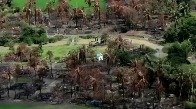 রোহিঙ্গাদের উচ্ছেদ করে রাখাইনে সামরিক ঘাঁটি বানাচ্ছে আরাকান আর্মি