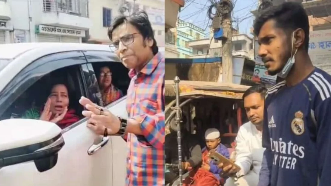 এদিকে আর ঢুকবেন না, একেবারে খাইয়া লামু: স্বতন্ত্র প্রার্থীর স্ত্রীকে যুবদল কর্মী