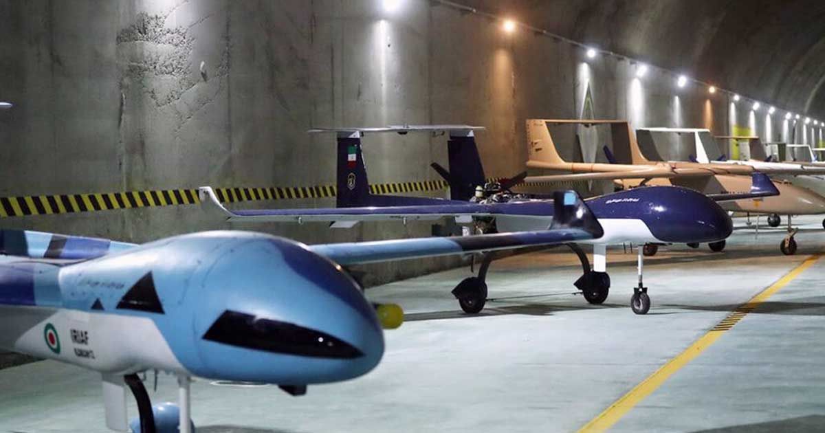 মাটির নিচে ড্রোনঘাঁটির ভিডিও প্রকাশ ইরানের