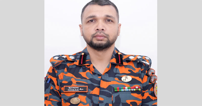 ফায়ার সার্ভিসের নতুন পরিচালক মাহমুদুল হাসান