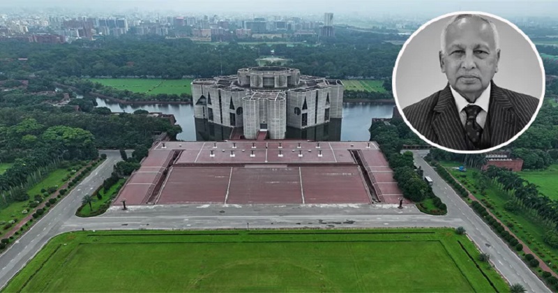 সংসদ চত্বরে চিরনিদ্রায় শায়িত ব্যারিস্টার জমির উদ্দিন সরকার
