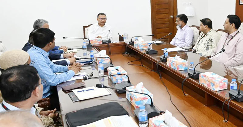 বিআরটি প্রকল্প নিয়ে সভা করলেন প্রধানমন্ত্রী