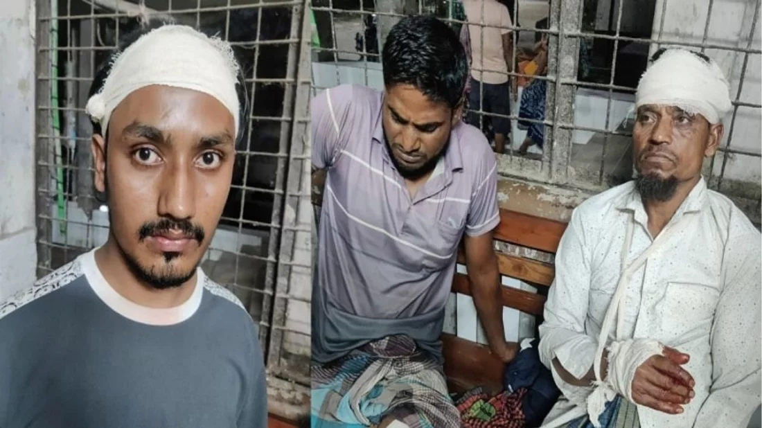 মাধবপুরে দু’পক্ষের সংঘর্ষে থানার ওসিসহ আহত ৬০