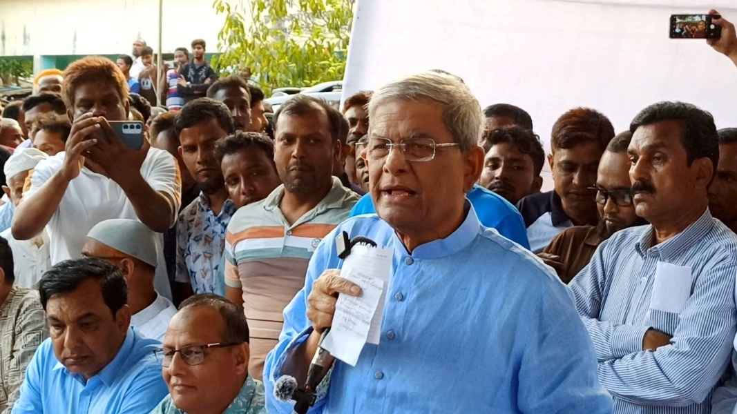 বিএনপি বাংলাদেশের মানুষের কাছে সবচেয়ে নিরাপদ ও নির্ভরশীল দল: মির্জা ফখরুল