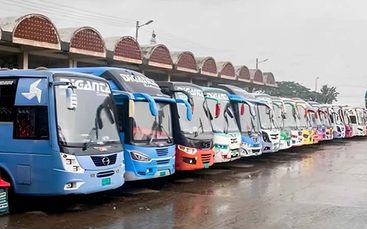 ঈদযাত্রায় বাসের অগ্রিম টিকিট বিক্রি শুরু