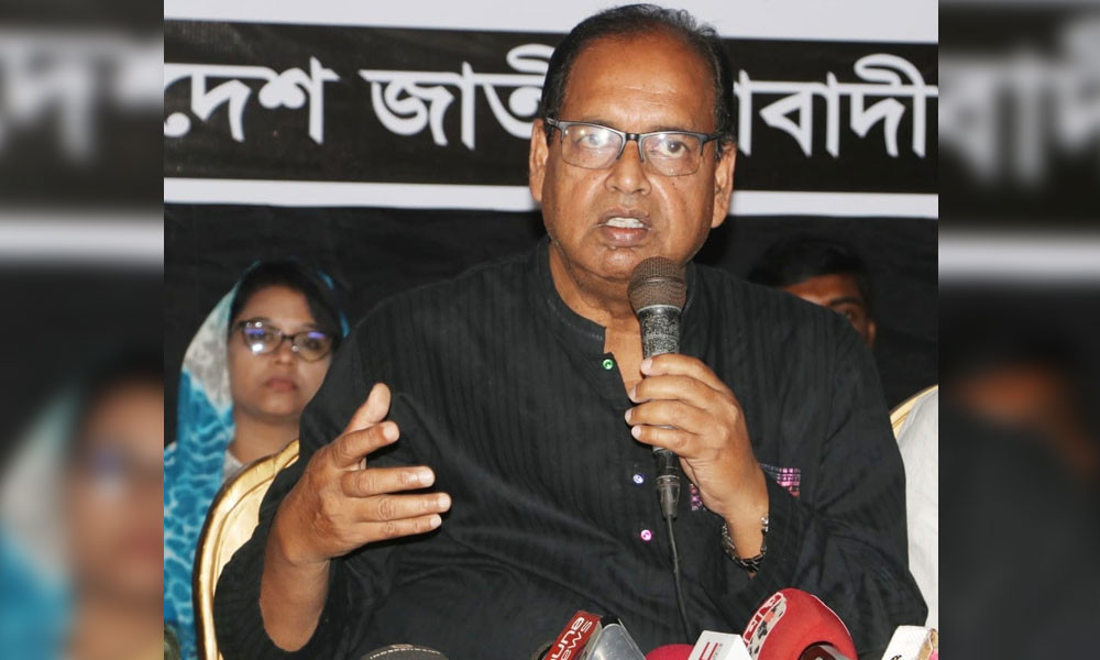 নির্বাচনের ডেট না দিলে বিএনপিই দিয়ে দেবে : দুদু