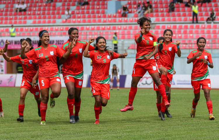 ফিফা র‌্যাংকিংয়ে পাঁচ ধাপ উন্নতি বাংলাদেশ নারী ফুটবলের