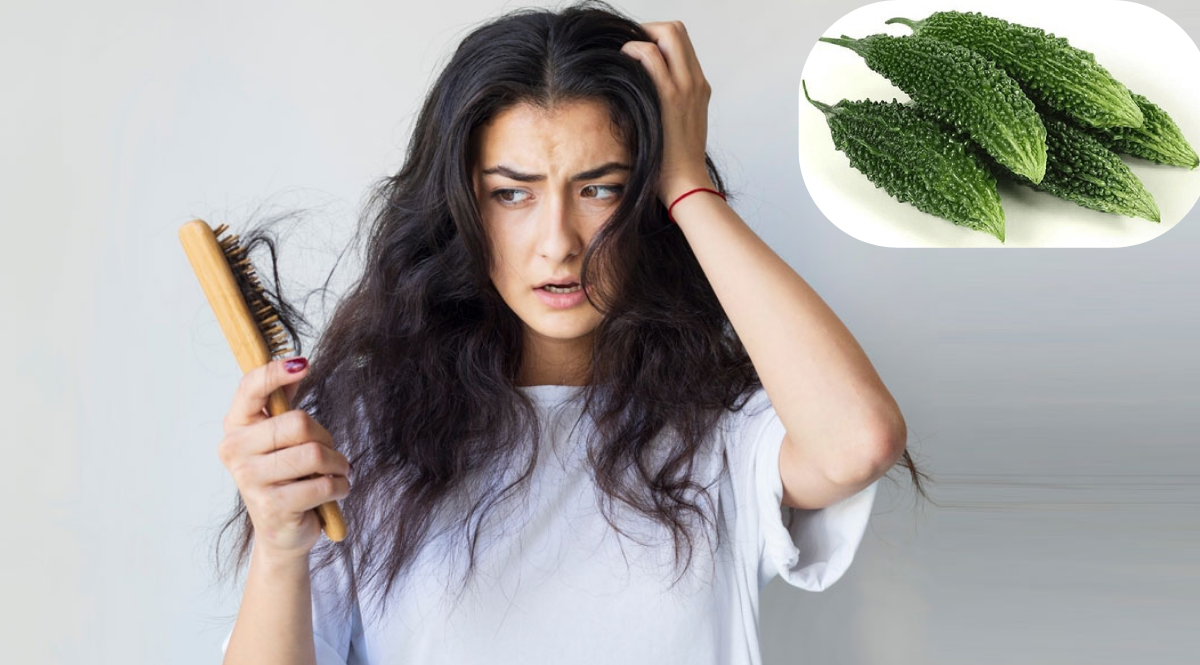 চুল পড়া কমাতে করলা