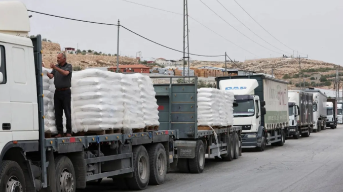ইসরায়েলি হামলায় গাজায় ত্রাণ পাহারায় থাকা ৬ ফিলিস্তিনি নিহত