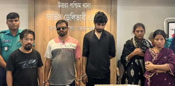 কিশোরীদের অপহরণের পর ভিডিও-ছবি ধারণ করে অর্থ আদায়, ৫ জন গ্রেপ্তার