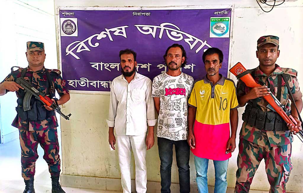 লালমনিরহাট সীমান্তে পুশইনের শিকার ৩ জন আটক, শূন্যরেখায় আরও ৯ জন