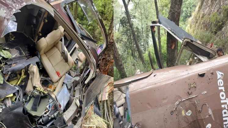 ভারতে হেলিকপ্টার বিধ্বস্ত হয়ে পাইলটসহ নিহত ৬