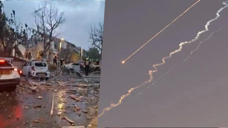 এবার সেন্ট্রাল ইসরায়েলে ইরানের ভয়াবহ হামলা, নিহত ৩