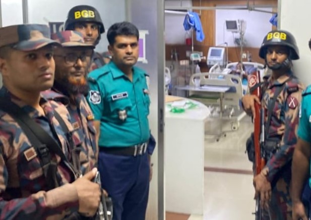 গুলিবিদ্ধ অবস্থায় অনুপ্রবেশ করা ভারতীয় চোরাকারবারি আটক