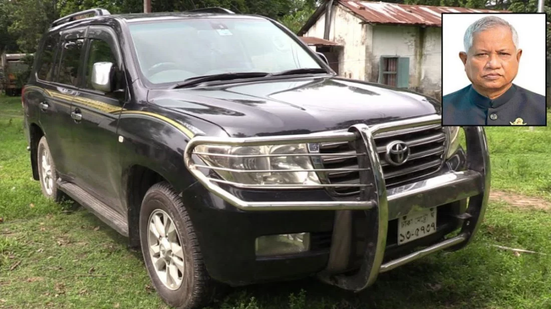 সাবেক প্রতিমন্ত্রী মোতাহার হোসেনের গাড়ি দেখে ৪০ কিলোমিটার ধাওয়া