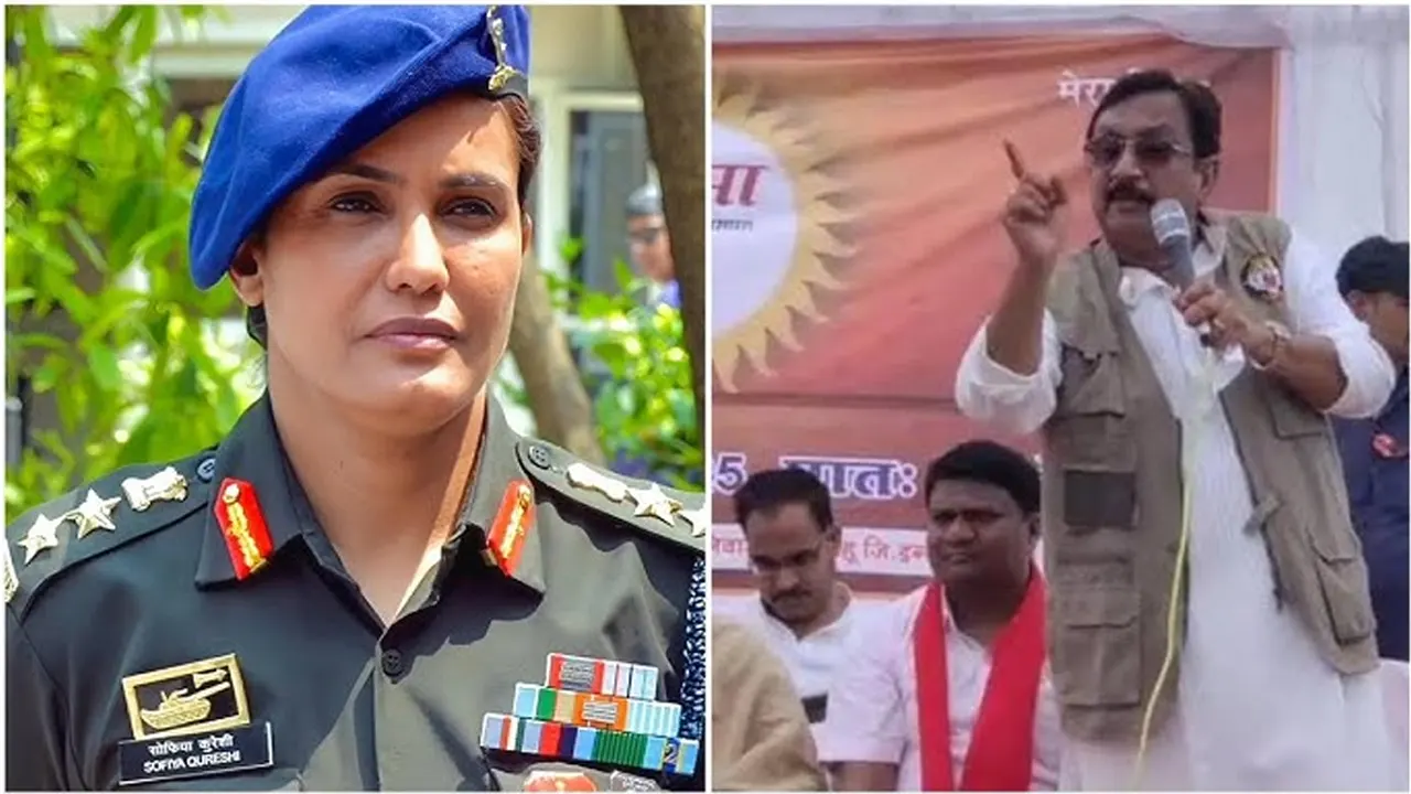 কর্নেল সোফিয়ার ধর্ম নিয়ে কটাক্ষ করে নতুন বিতর্কের জন্ম দিলেন বিজেপি মন্ত্রী