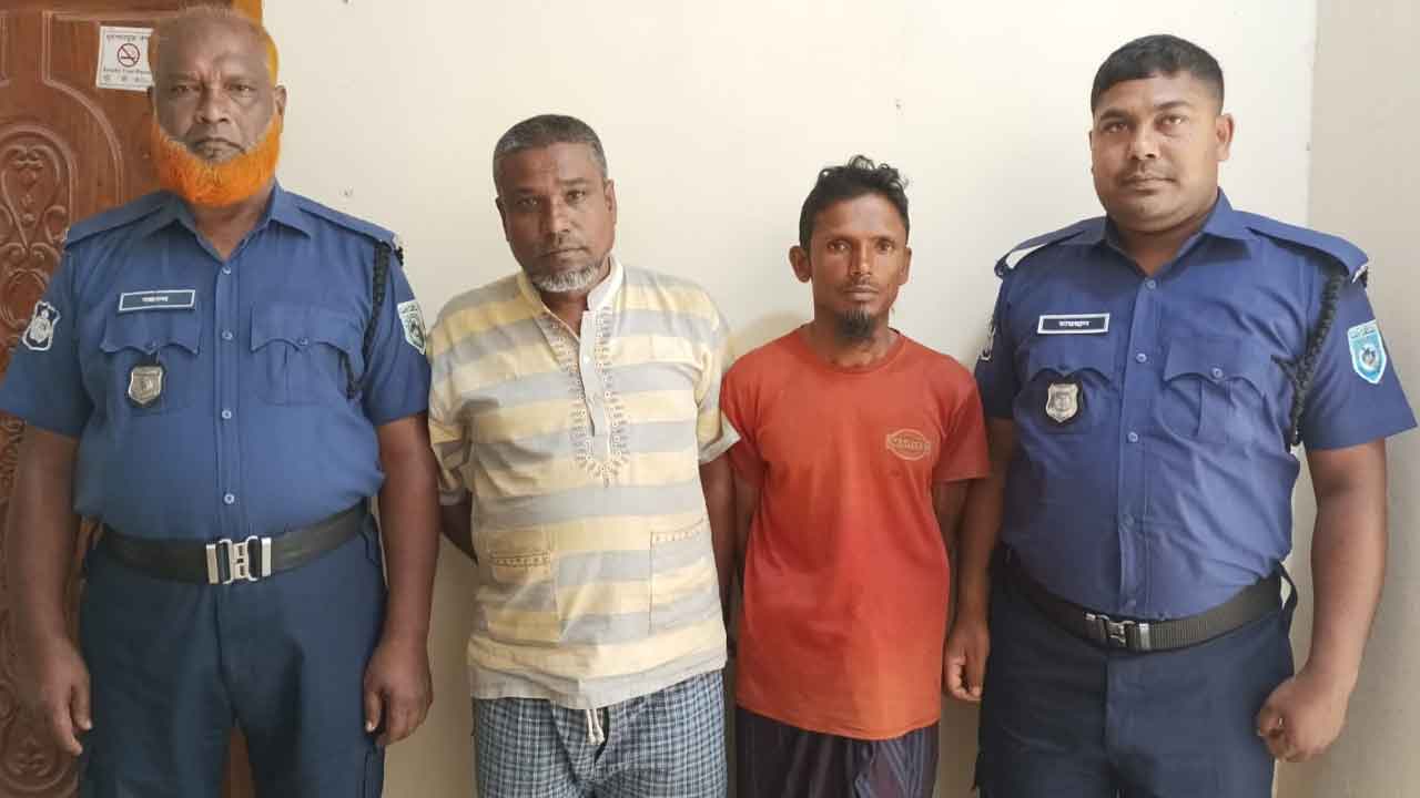 মোটরসাইকেল চুরি করে নিয়ে যাওয়ার সময় গ্রেপ্তার ২