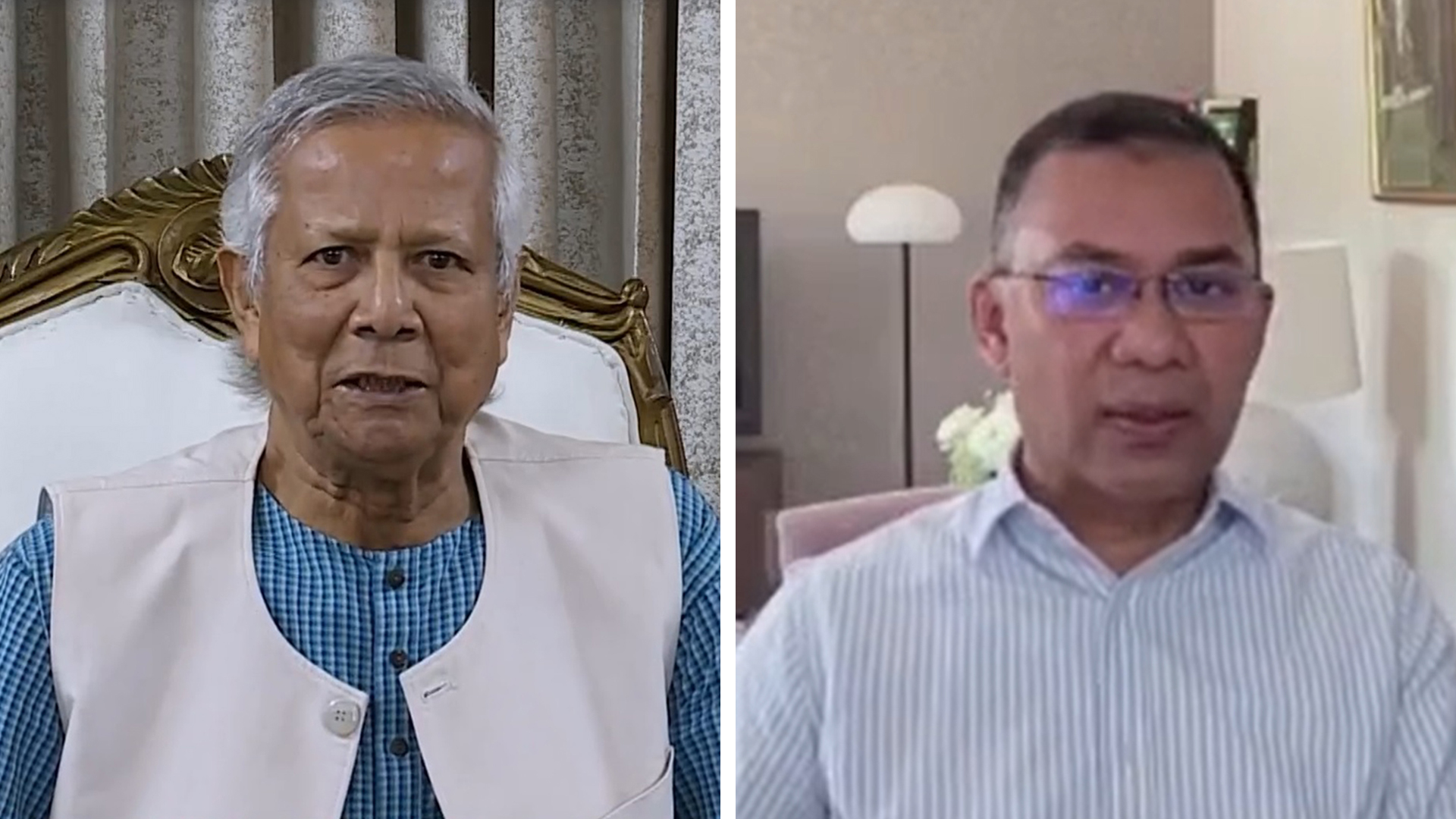 প্রধান উপদেষ্টার জন্মদিনে কেক ও ফুলের শুভেচ্ছা তারেক রহমানের