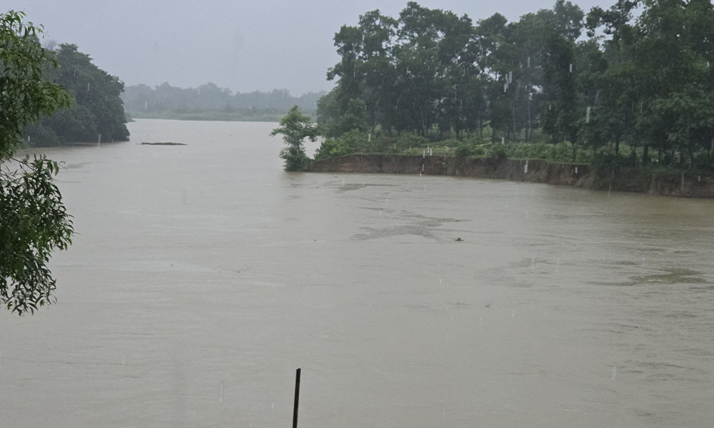 গোমতী নদীর পানি বাড়ছেই