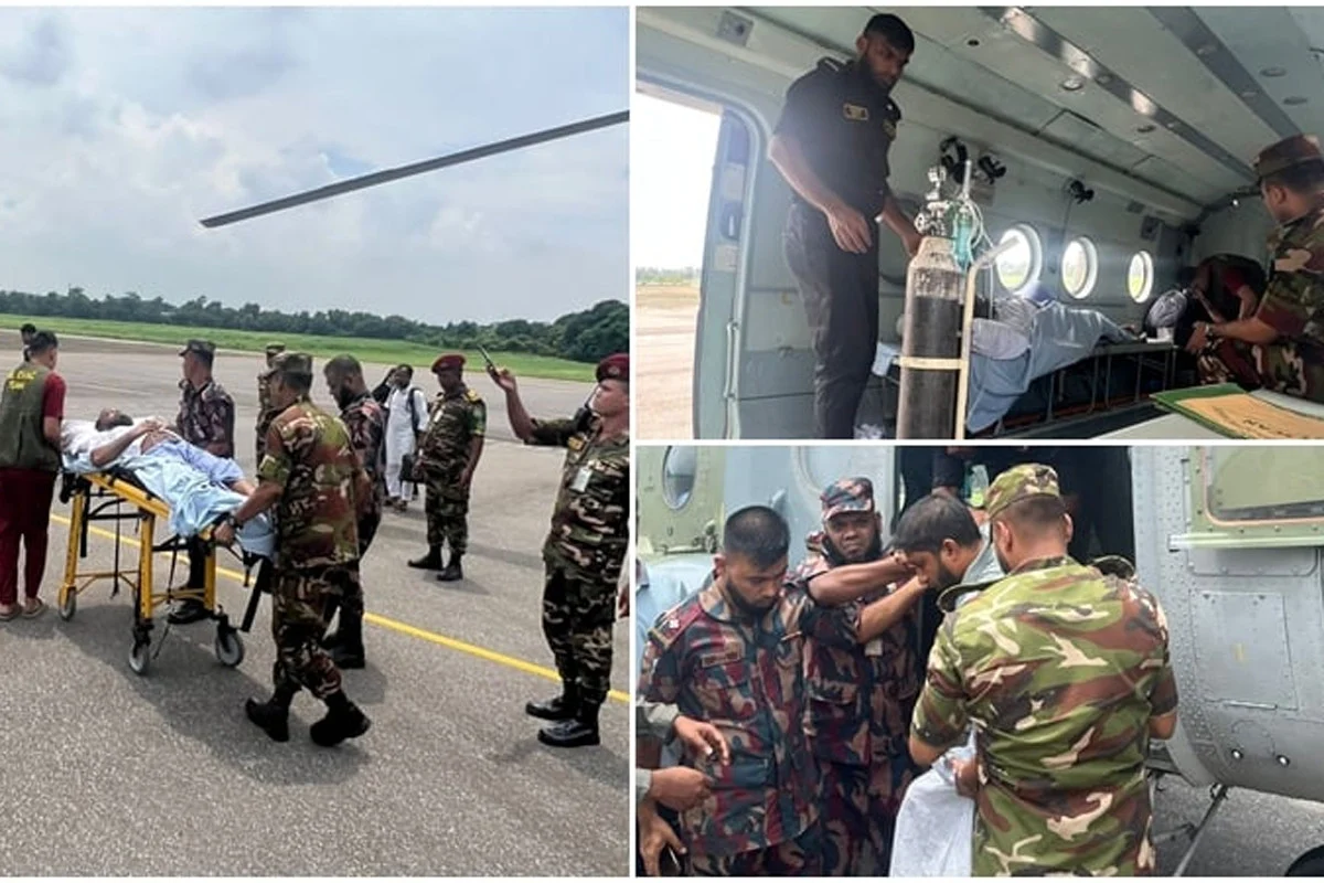 হাতিকে বাঁচাতে গিয়ে আক্রমণের শিকার দুই চিকিৎসককে আনা হলো ঢাকায়