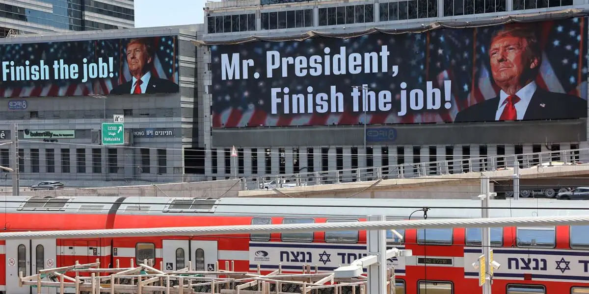 জনসমক্ষেই ট্রাম্পের সাহায্য চাইলেন ইসরায়েলিরা