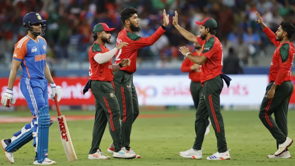 এশিয়া কাপে ভারতের সংগ্রহ ১৬৮, জয়ের জন্য বাংলাদেশের দরকার ১৬৯