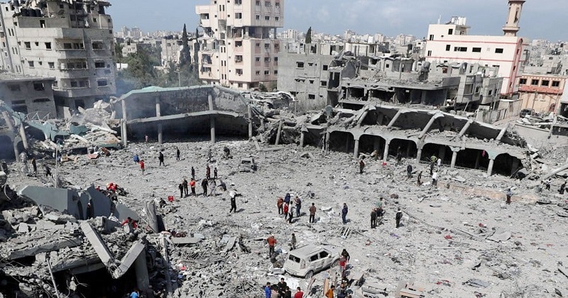 গাজায় ইসরায়েলের হামলায় একদিনে নিহত ১০৮