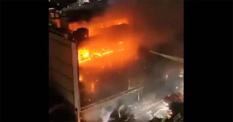 ইরাকের শপিং মলে ভয়াবহ আগুনে নিহত অন্তত ৫০