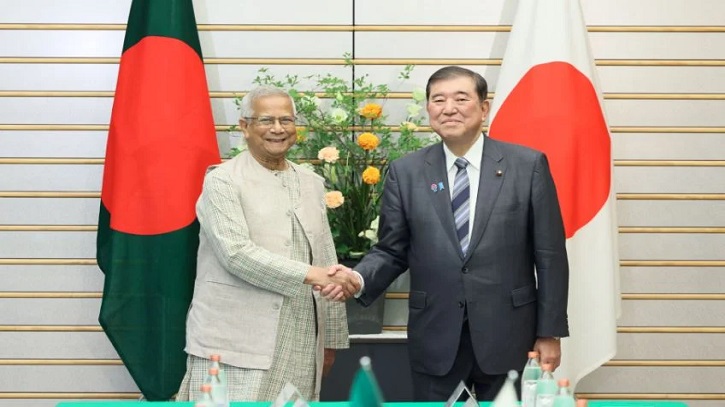 জাপানের প্রধানমন্ত্রীর সঙ্গে প্রধান উপদেষ্টার বৈঠক