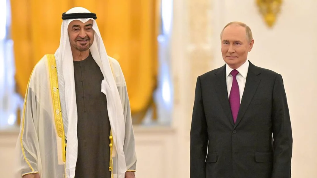 মস্কোতে পুতিনের সঙ্গে আমিরাত প্রেসিডেন্টের শীর্ষ বৈঠক