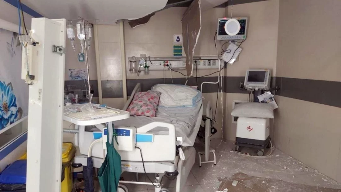 ইরানের হাসপাতালে ইসরায়েলি হামলা