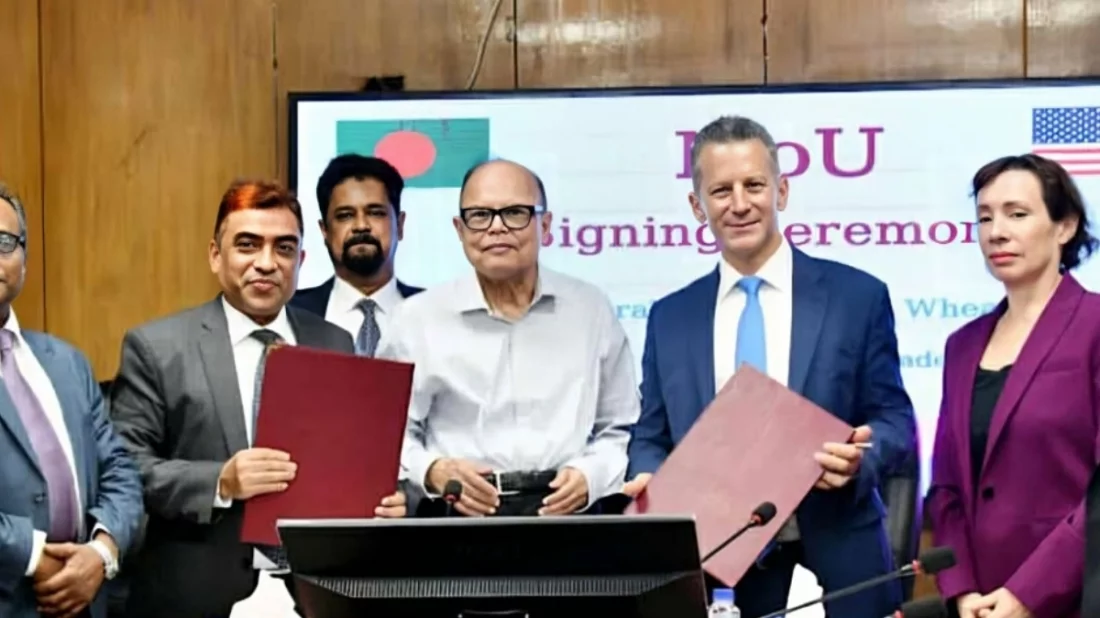 যুক্তরাষ্ট্র থেকে প্রতিবছর ৭ লাখ টন গম আমদানি করবে বাংলাদেশ