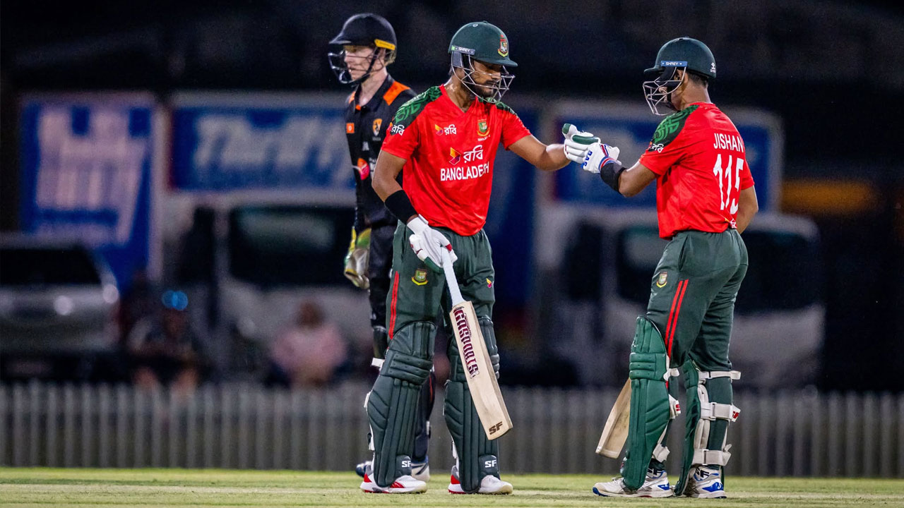 অস্ট্রেলিয়ায় ২২ রানে জিতল বাংলাদেশ