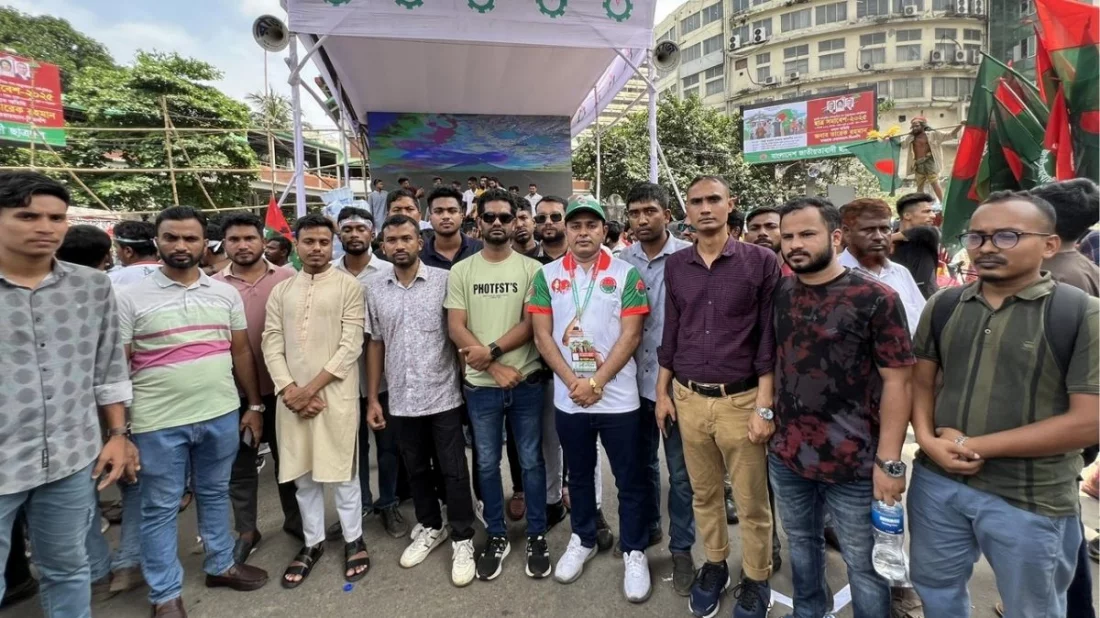 শাহবাগে ছাত্রদলের সমাবেশে ঢল, শান্তিপূর্ণ কর্মসূচির ঘোষণা নেতাদের