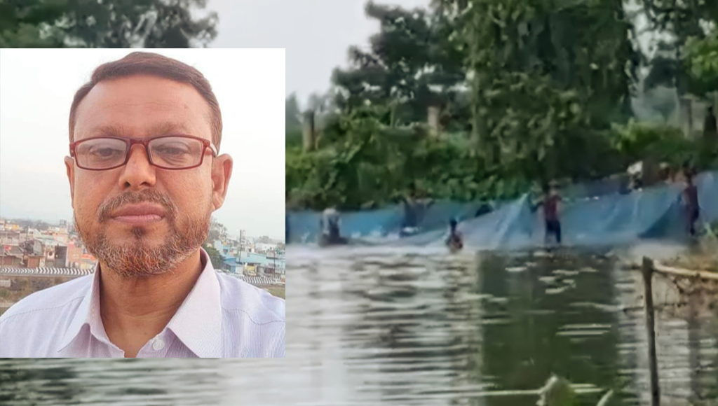 চাঁদা না পেয়ে মাছ লুট করলেন বিএনপি নেতা