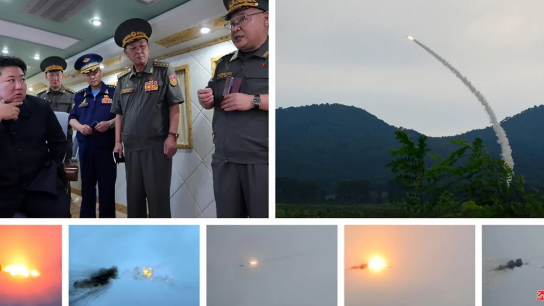 উত্তর কোরিয়ার সফল ক্ষেপণাস্ত্র পরীক্ষা, তদারকিতে কিম জং উন