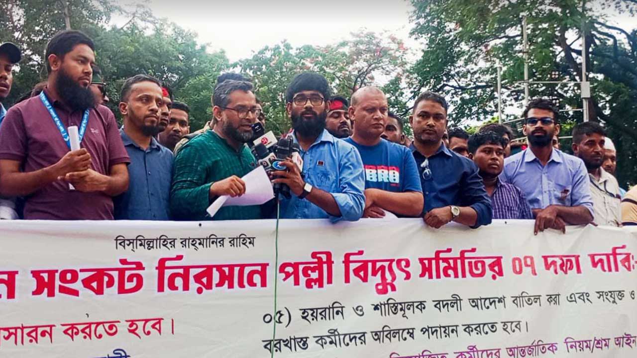 সারাদেশে কর্মবিরতির ঘোষণা পল্লী বিদ্যুৎ কর্মীদের